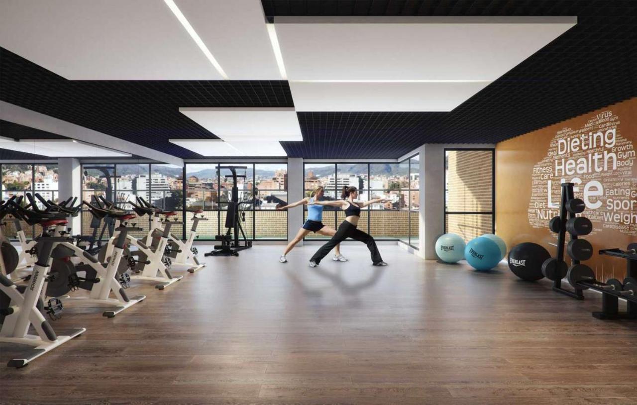 Wh Nuevo Piso, Zona Financiera, Vista A La Ciudad Apartment Bogota Ngoại thất bức ảnh